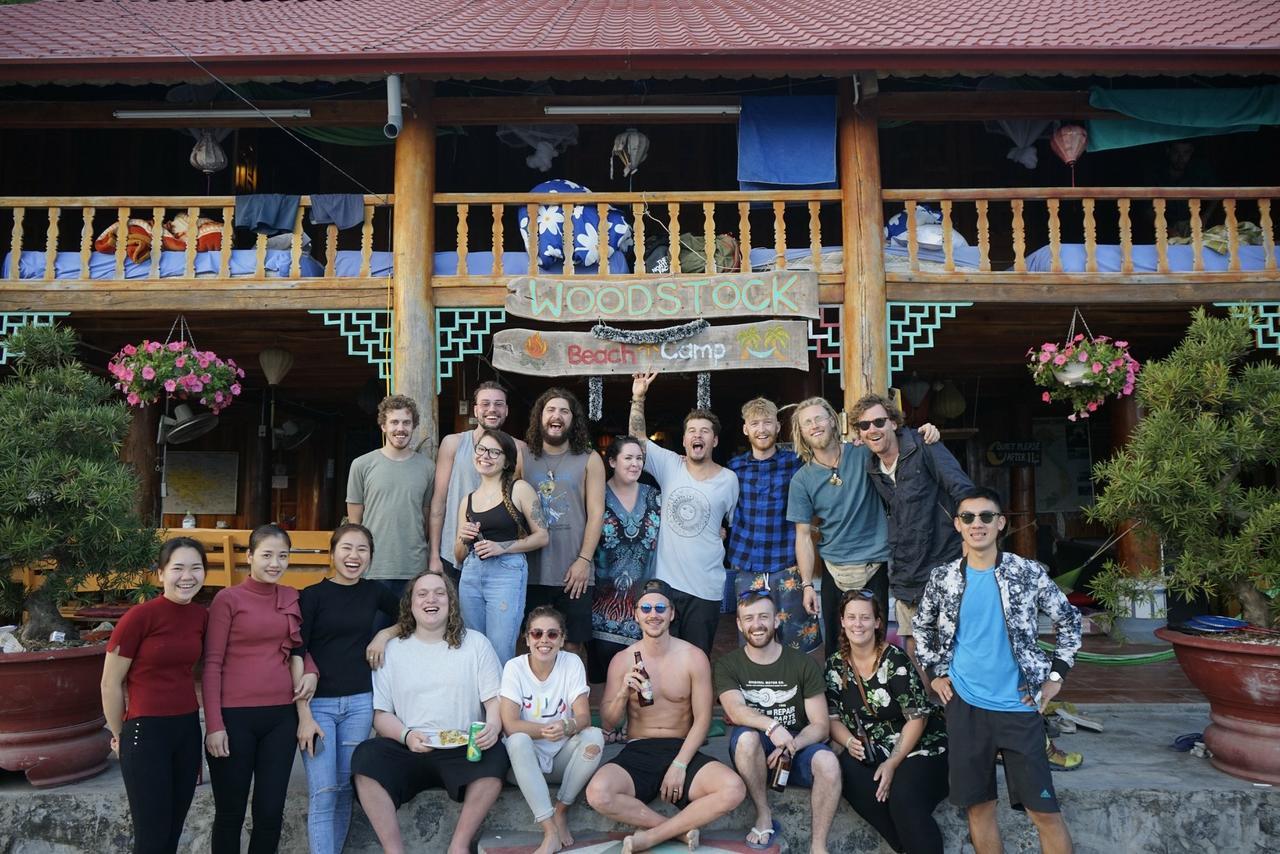 Woodstock Beach Camp Hien Hao Kültér fotó