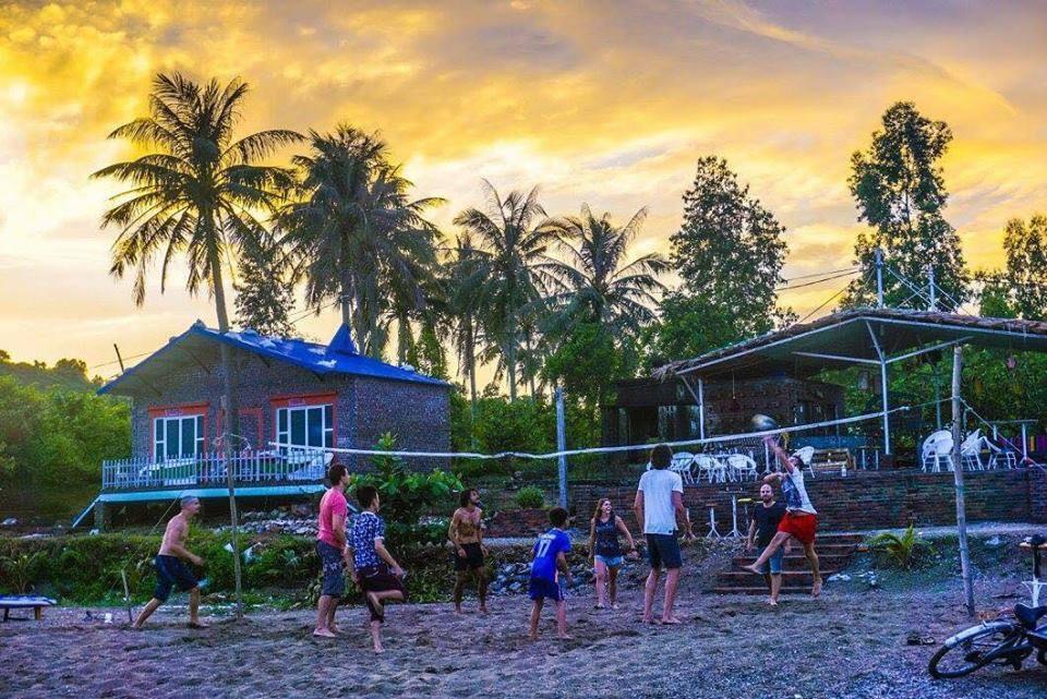 Woodstock Beach Camp Hien Hao Kültér fotó